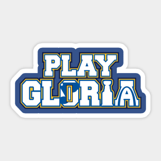 Play Gloria (Away) Sticker